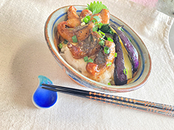 雪若丸どんぶりレシピコンテスト